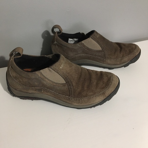 Merrell Zoya Bracken slip on hiking shoes leather sneakers - Picture 3 of 10